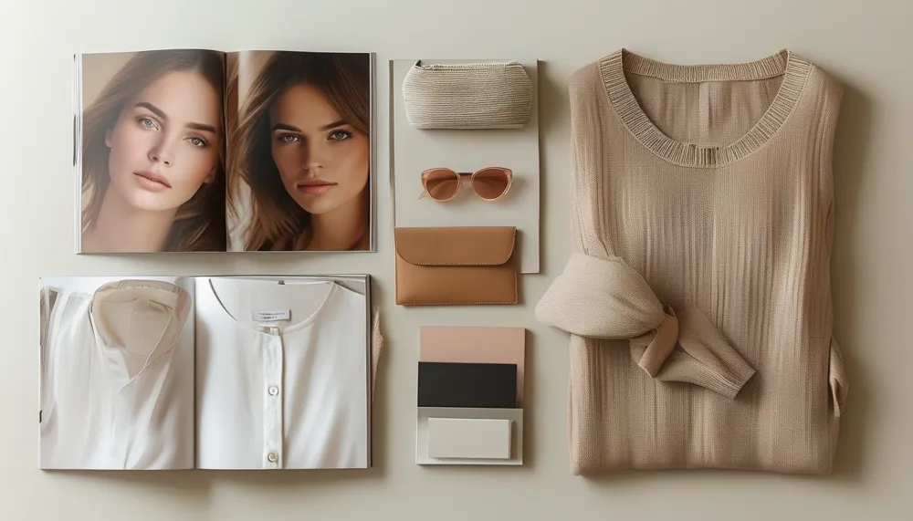 Styling flat lay
